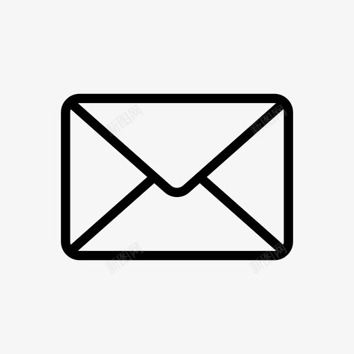 电子邮件收件箱营销svg_新图网 https://ixintu.com 搜索引擎 优化 电子邮件 收件箱 营销 消息 互联网 线条