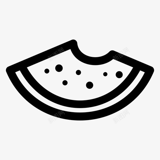 西瓜水果绿色svg_新图网 https://ixintu.com 西瓜 水果 绿色 多汁 甜味
