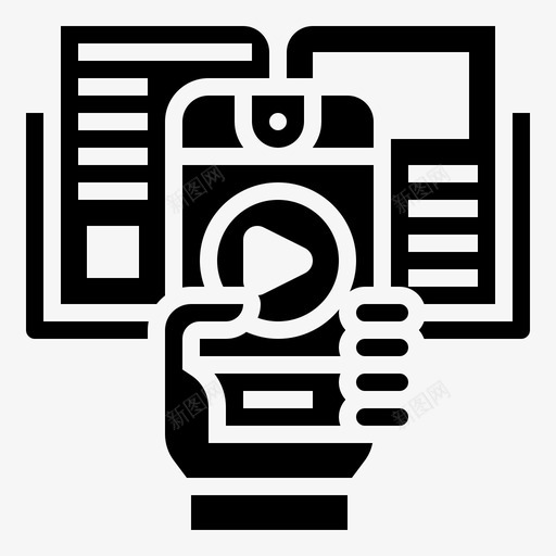移动学习应用课程svg_新图网 https://ixintu.com 移动 学习 应用 课程 教程 在线学习