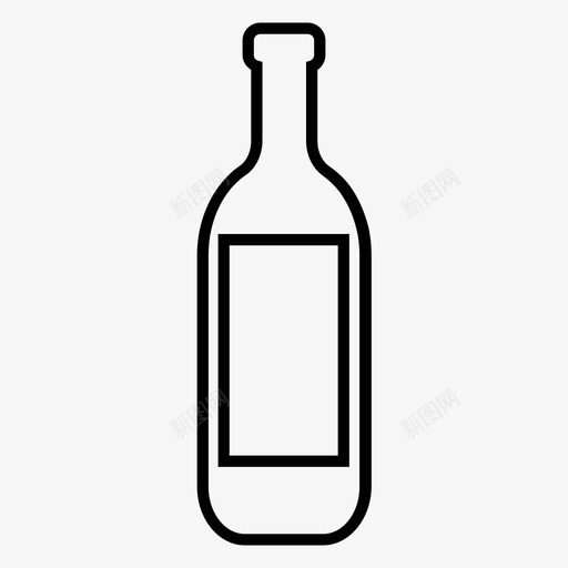 瓶子啤酒液体svg_新图网 https://ixintu.com 瓶子 啤酒 液体 白酒 苏打水