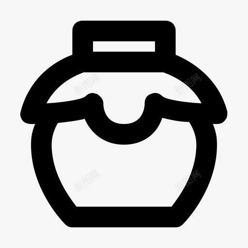 蜂蜜罐罐头食品果酱svg_新图网 https://ixintu.com 蜂蜜 蜜罐 罐头食品 果酱