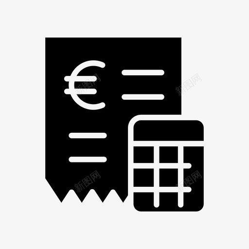 资产负债表计算器欧元svg_新图网 https://ixintu.com 资产负债表 货币 计算器 欧元 基金