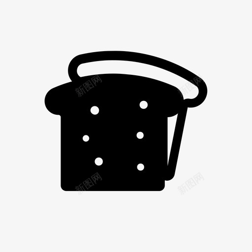 烤面包图标面包店食品svg_新图网 https://ixintu.com 图标 烤面包 面包店 食品 雕文 风格