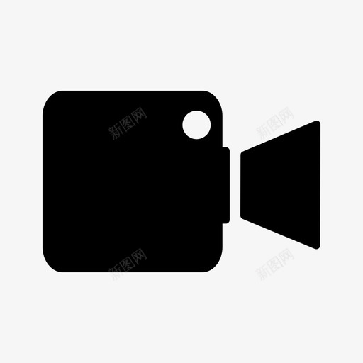 视频直播录音svg_新图网 https://ixintu.com 视频直播 录音 摄像机