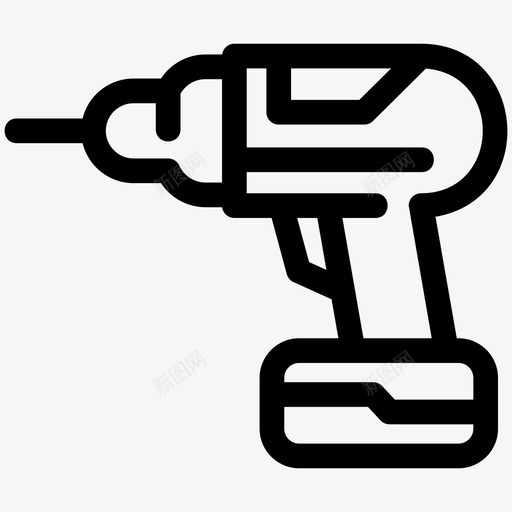 司钻建筑设备svg_新图网 https://ixintu.com 工具 司钻 建筑设备 修理 修理工 工作 机床 技术 技术工