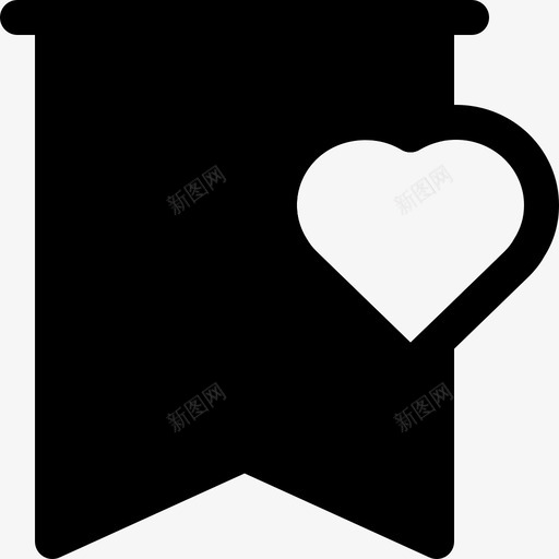 书签爱关注最爱svg_新图网 https://ixintu.com 书签 爱书 关注 最爱 流行 丝带 像素 实心
