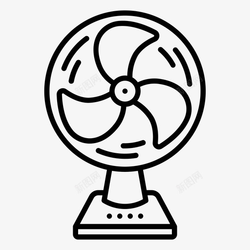 风扇空调电子svg_新图网 https://ixintu.com 风扇 空调 电子 暑假