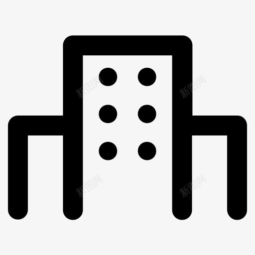 办公室大楼企业svg_新图网 https://ixintu.com 办公室 大楼 企业 城市 公司 轮廓