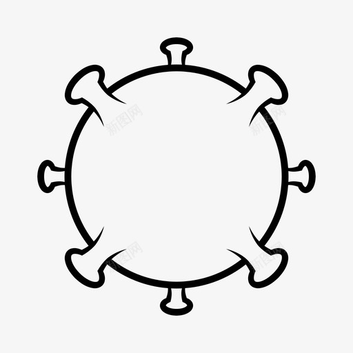 冠状病毒细菌冠状病毒19svg_新图网 https://ixintu.com 冠状 病毒 细菌