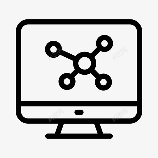 网络连接液晶svg_新图网 https://ixintu.com 网络 连接 液晶 液晶屏 屏幕 共享 设计 开发