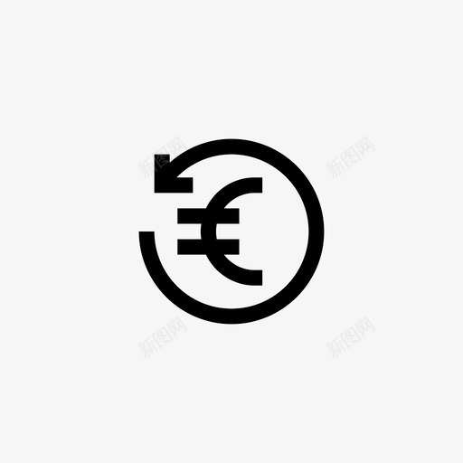 欧元货币金融svg_新图网 https://ixintu.com 货币 欧元 金融 交易市场 经济