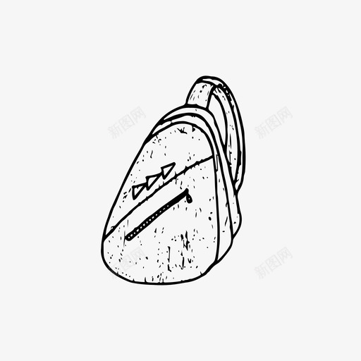 包背包学校svg_新图网 https://ixintu.com 包背包 背包 学校 素描 运动 手绘
