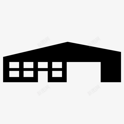 工业棚商业园工业园svg_新图网 https://ixintu.com 工业 商业园 工业园