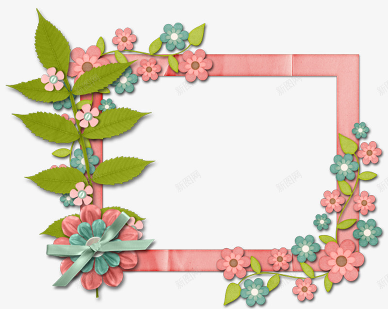 花卉庆典花卉边框三 为设计而生 3compng免抠素材_新图网 https://ixintu.com 花卉 庆典 边框 设计 而生