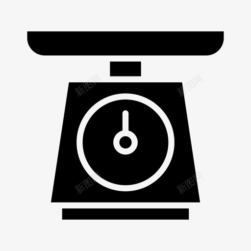 称重机厨房量具svg_新图网 https://ixintu.com 重机 厨房 量具