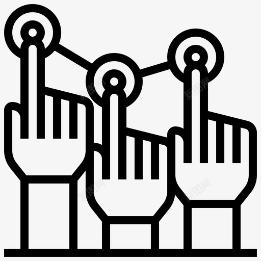 市场渗透业务销售svg_新图网 https://ixintu.com 市场 渗透 业务 销售 战略 启动