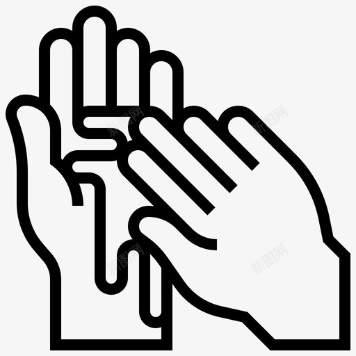洗手酒精清洁svg_新图网 https://ixintu.com 洗手 酒精 清洁 凝胶 条线