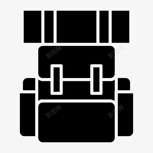 野营包探险度假svg_新图网 https://ixintu.com 野营 包野营 包探险 探险 度假 户外运动