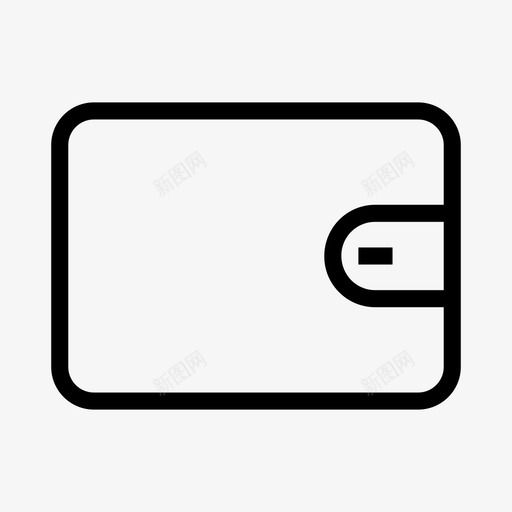 钱包现金开支svg_新图网 https://ixintu.com 钱包 现金 开支 钱钱 货币 线条 符号
