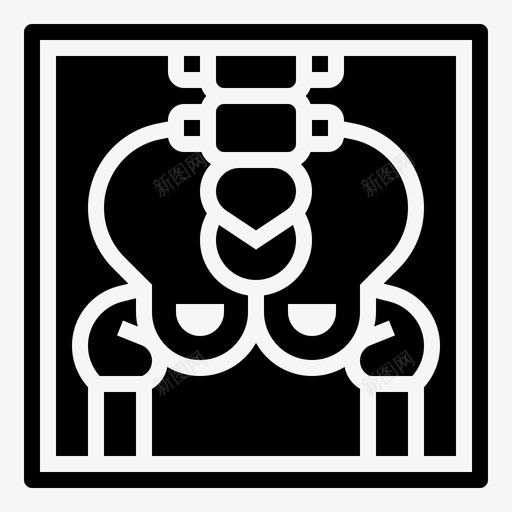 x射线骨诊断svg_新图网 https://ixintu.com 射线 诊断 医疗 放射 医院 标志 标志符 符号
