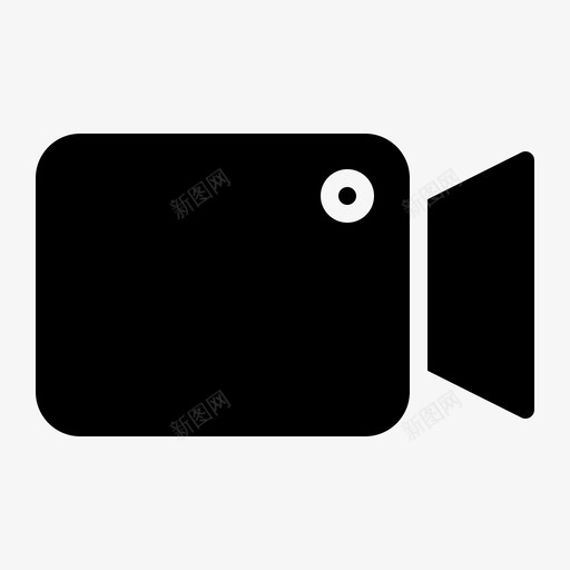 摄像机录像机用户界面图示符svg_新图网 https://ixintu.com 摄像机 录像机 用户界面 图示