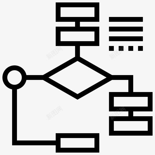 流程图逻辑程序svg_新图网 https://ixintu.com 流程图 逻辑 程序 过程 研究 分析