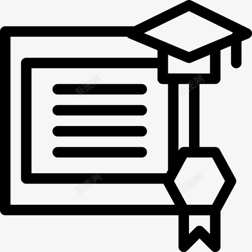 毕业证学历成绩svg_新图网 https://ixintu.com 毕业证 毕业 学历 成绩 学习