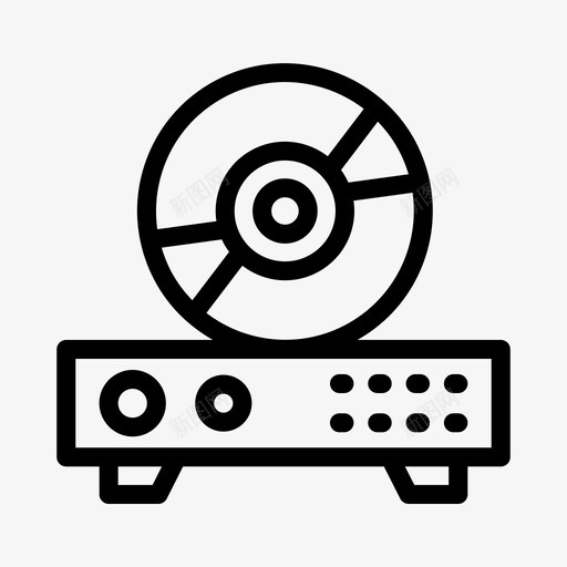 cd数据库光盘svg_新图网 https://ixintu.com 数据库 存储器 光盘