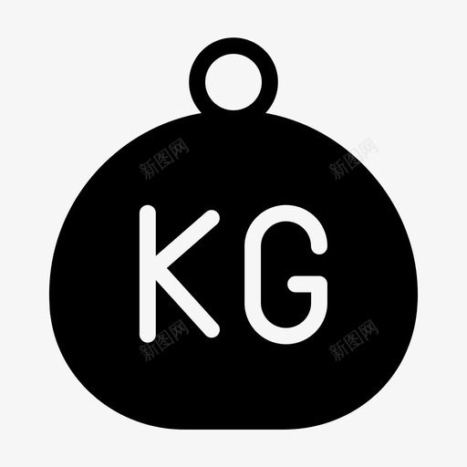 kg交货物流svg_新图网 https://ixintu.com 交货 物流 测量 重量