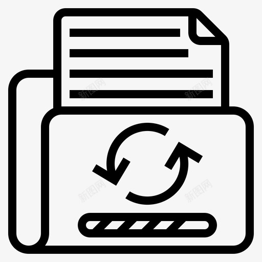 更新任务进度文件夹在家工作svg_新图网 https://ixintu.com 更新 新任务 进度 文件夹 在家 工作