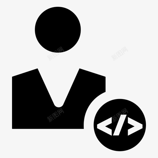 开发人员人员配置文件svg_新图网 https://ixintu.com 人员 开发 配置文件 程序员 用户 敏捷 基本 填充