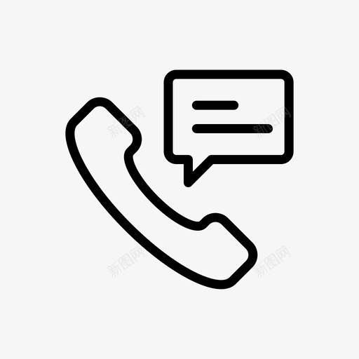 呼叫通信联系我们svg_新图网 https://ixintu.com 呼叫 通信 联系 我们 电话 接收器 社交 信息 生产力