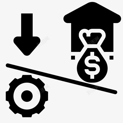 杠杆信贷平等svg_新图网 https://ixintu.com 杠杆 信贷 平等 金融投资 创业 雕文