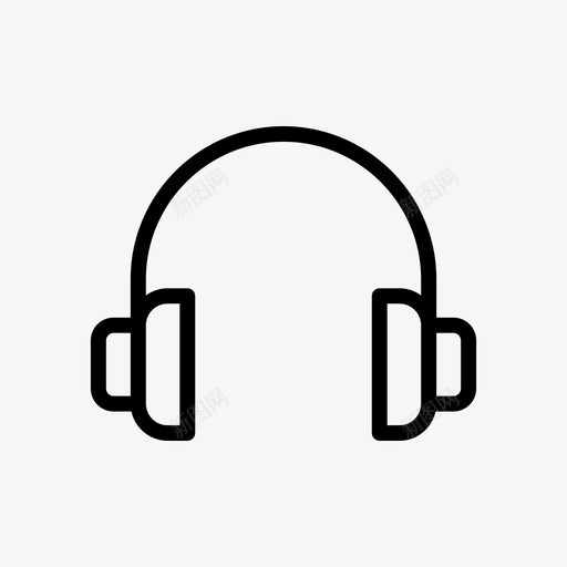 耳机音频扬声器svg_新图网 https://ixintu.com 耳机 音频 扬声器