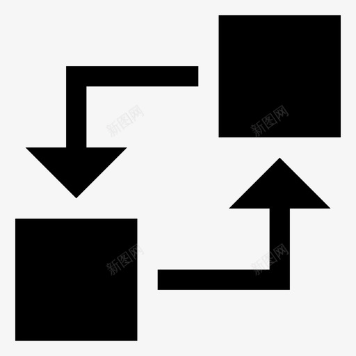 传输接口网络svg_新图网 https://ixintu.com 传输 接口 网络 共享 响应 用户界面 图示 图标 集合
