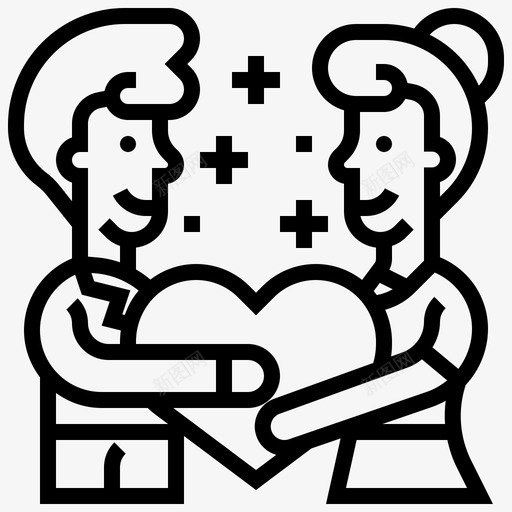 同理心慷慨善良svg_新图网 https://ixintu.com 合作 同理 慷慨 善良 支持 理解 团队