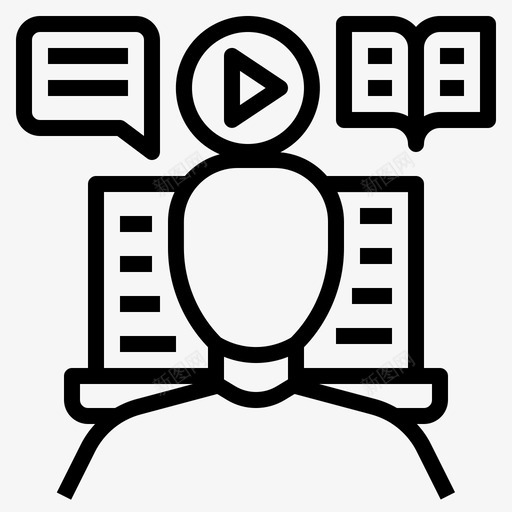 求知发展学习svg_新图网 https://ixintu.com 求知 发展 发展学 学习 企业