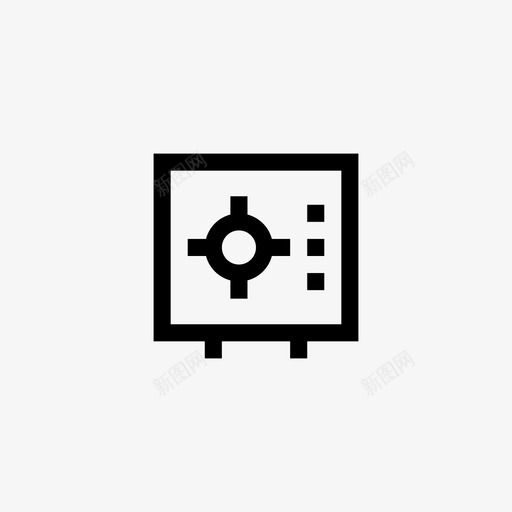 储物柜钱保护svg_新图网 https://ixintu.com 储物柜 钱保护 保护 保险箱 保险 酒店 酒店服 服务 线条 符号