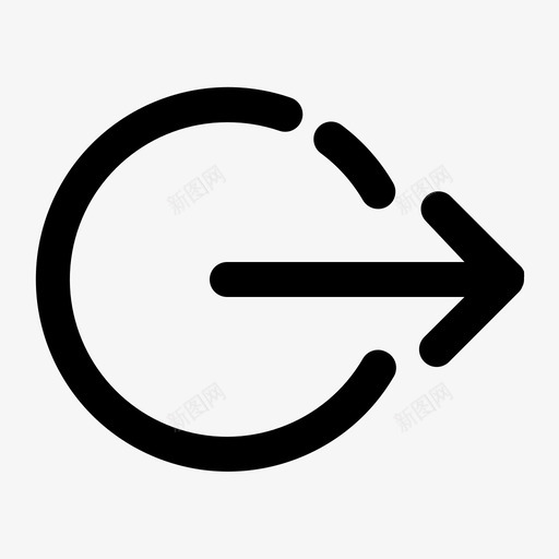 注销iconset媒体svg_新图网 https://ixintu.com 注销 媒体 移动 应用 网站 图标