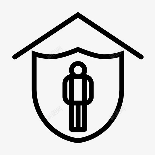 呆在家里covid19健康svg_新图网 https://ixintu.com 呆在 呆在家 家里 健康 流行 疾病 病毒 远离