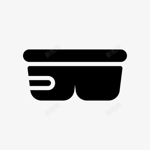 眼镜护目镜望远镜svg_新图网 https://ixintu.com 虚拟现实 眼镜 护目镜 望远镜 技术 无人机 线条