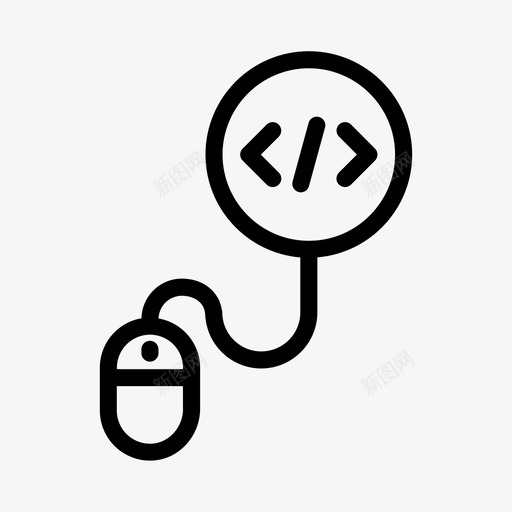 编码光标开发svg_新图网 https://ixintu.com 开发 编码 光标 鼠标 编程 设计