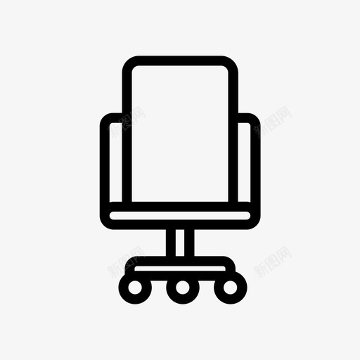 椅子家具家居svg_新图网 https://ixintu.com 家具 椅子 家居 室内 座椅 线条