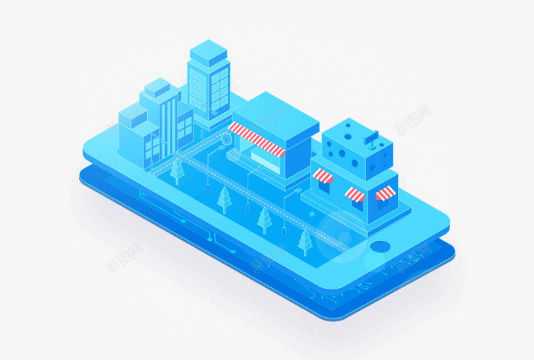 微盟智店免费生成小程序让门店更智慧png免抠素材_新图网 https://ixintu.com 微盟 智店 免费 生成 小程 程序 门店 智慧