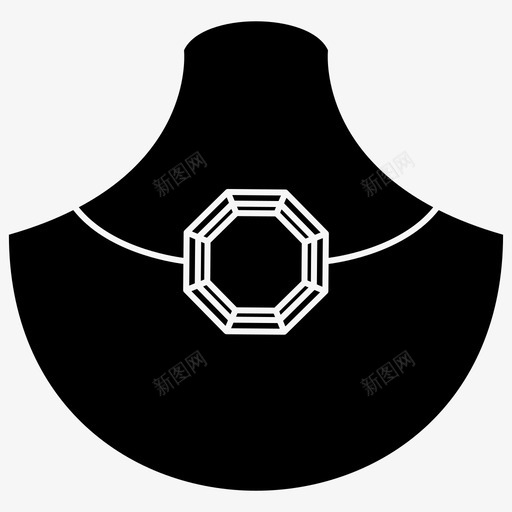 珠宝配饰耳环svg_新图网 https://ixintu.com 珠宝 配饰 耳环 项链