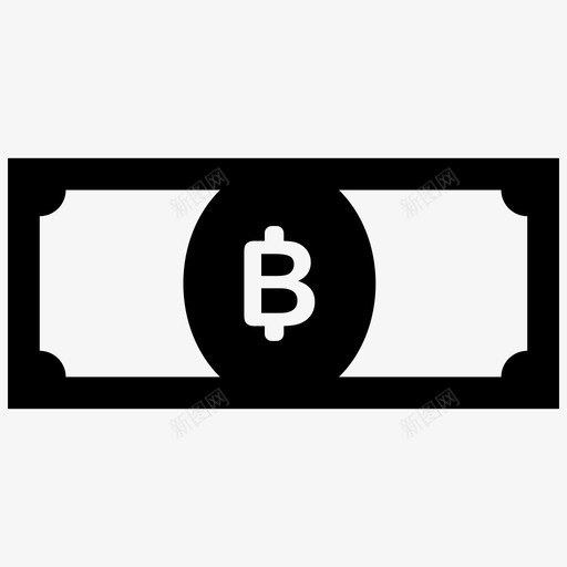 泰铢现金货币svg_新图网 https://ixintu.com 泰铢 现金 货币 泰国