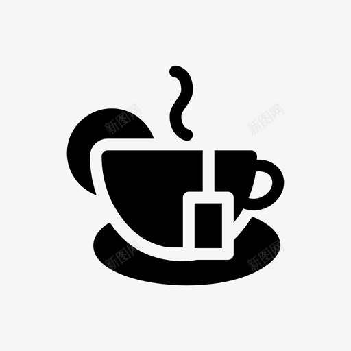 休闲茶饮料热的svg_新图网 https://ixintu.com 休闲 茶饮料 柠檬