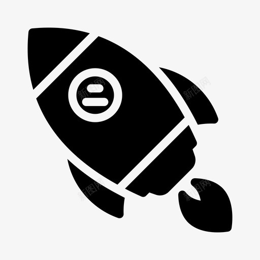 启动推进发射svg_新图网 https://ixintu.com 启动 推进 发射 火箭 宇宙飞船 旅游 网络应用 数字 营销
