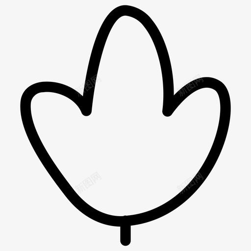 叶果实植物svg_新图网 https://ixintu.com 叶果实 果实 植物 叶轮廓 轮廓