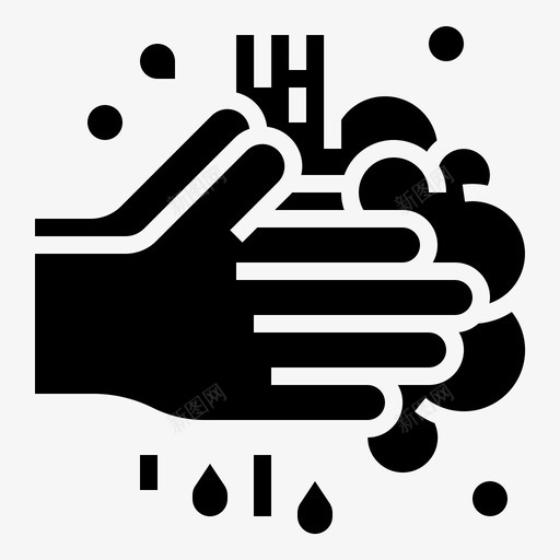 洗手清洁covid19svg_新图网 https://ixintu.com 洗手 清洁